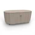 Picture of Oval Table Covers - Signature Tan Tweed