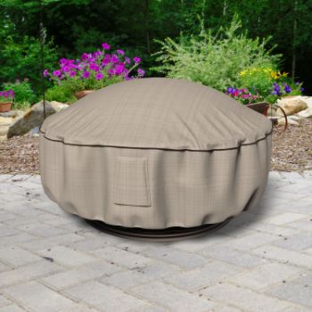 Picture of Fire Pit Covers - Signature Tan Tweed