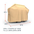 Picture of 55 in Wide Grill Covers - Select Tan